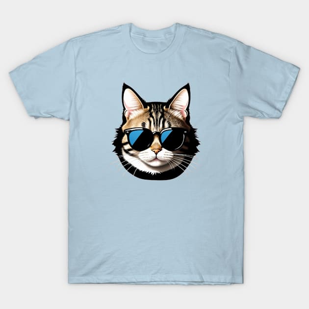 Cat T-Shirt by jeanmbart